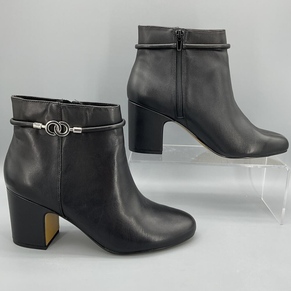 NEW Bella Vita Women’s Diaz Ankle Boots Black Size 11M